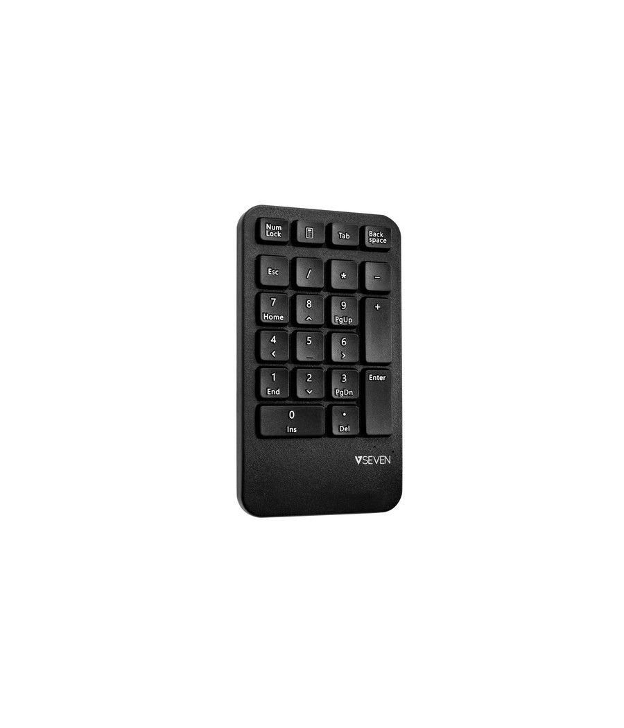 V7 Combinación de teclado, ratón y teclado inalámbrico ergonómico de - Imagen 4