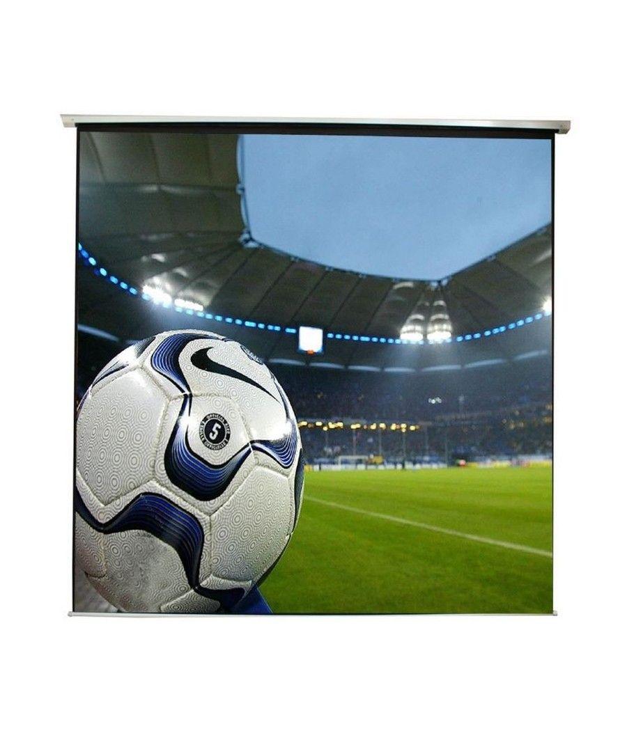 Pantalla de proyección eléctrica approx appp200e/ 200 x 200cm - Imagen 1