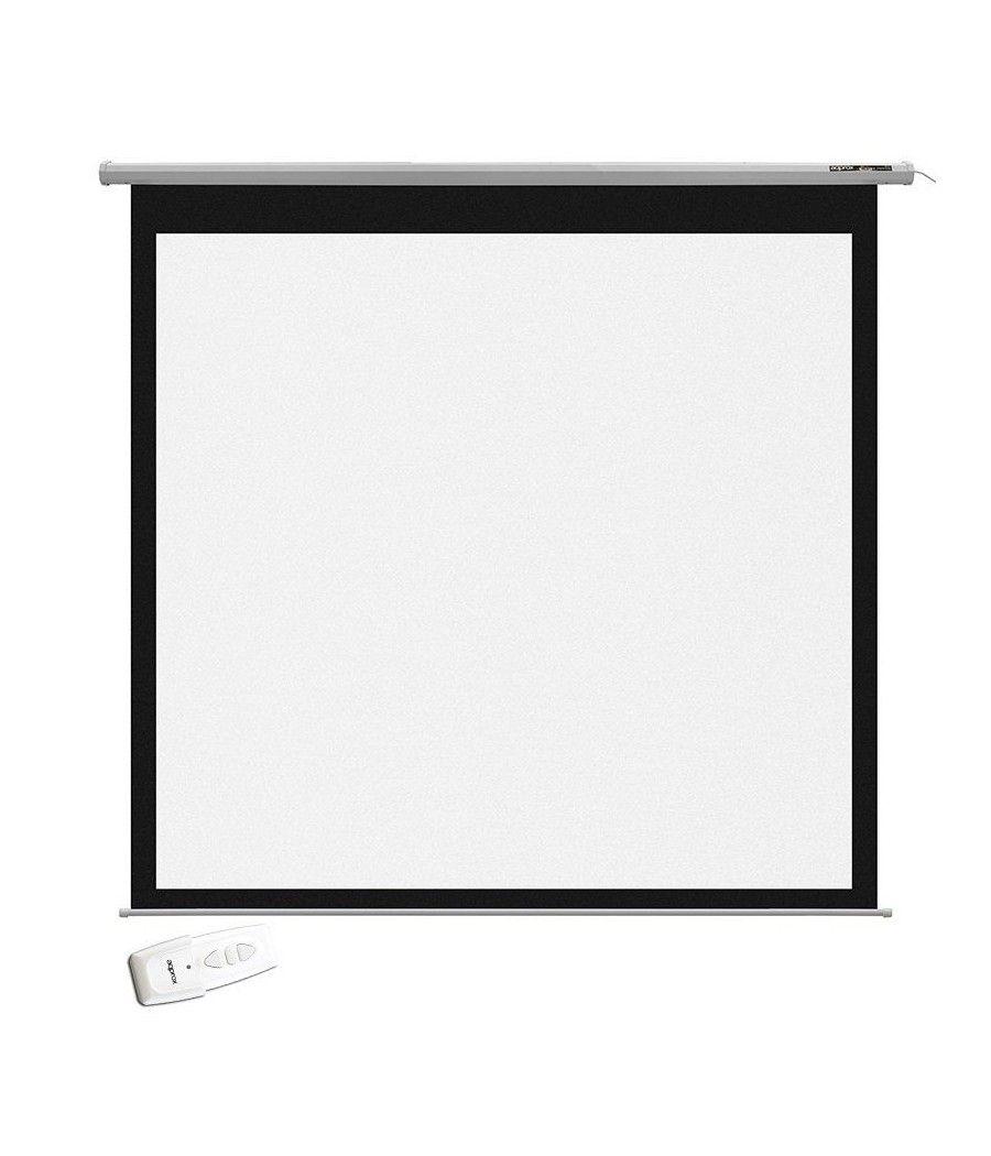 Pantalla de proyección eléctrica approx appp200e/ 200 x 200cm - Imagen 2