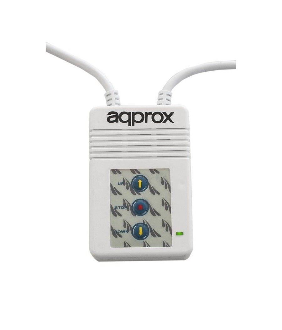 Pantalla de proyección eléctrica approx appp200e/ 200 x 200cm - Imagen 4