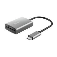 Lector de tarjetas externo trust dalyx/ usb tipo-c - Imagen 1