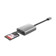 Lector de tarjetas externo trust dalyx/ usb tipo-c - Imagen 3
