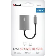 Lector de tarjetas externo trust dalyx/ usb tipo-c - Imagen 6