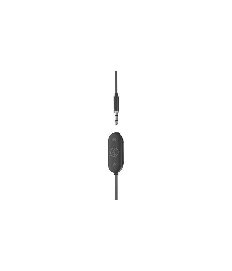 Logitech Logi Zone Wired Earbuds Teams Auriculares Alámbrico Dentro de oído Oficina/Centro de llamadas USB Tipo C Grafito - Imag
