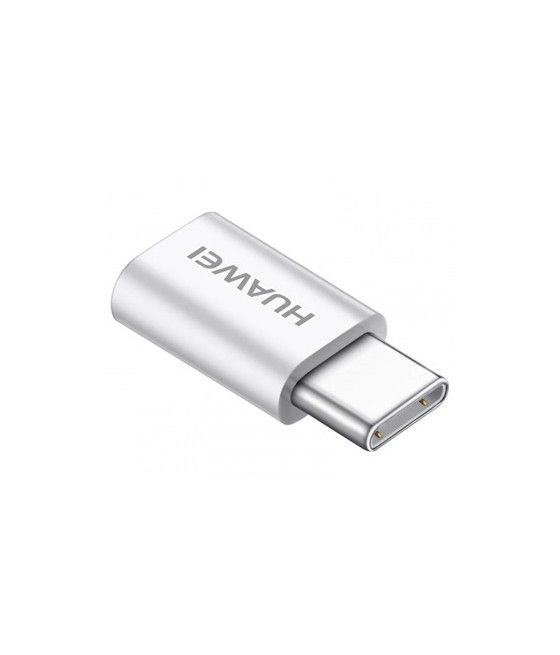 Huawei 4071259 cambiador de género para cable MicroUSB USB 3.1 Type-C Blanco - Imagen 1