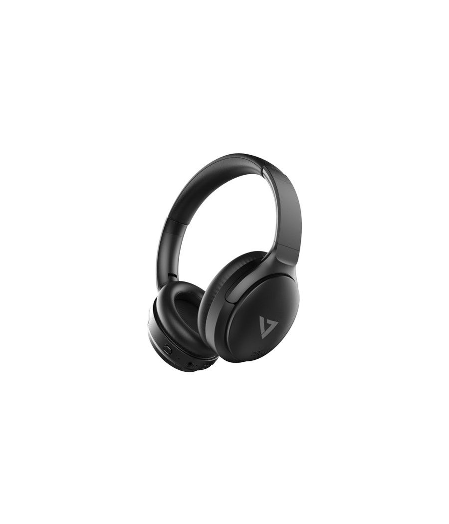 V7 HB800ANC auricular y casco Auriculares Inalámbrico Diadema Llamadas/Música USB Tipo C Bluetooth Negro - Imagen 1