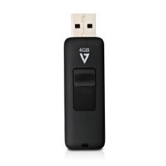 V7 VF24GAR-3E unidad flash USB 4 GB USB tipo A 2.0 Negro - Imagen 1