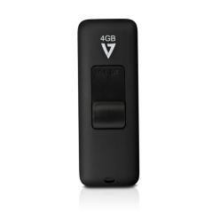 V7 VF24GAR-3E unidad flash USB 4 GB USB tipo A 2.0 Negro