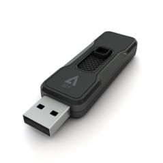 V7 Unidad flash USB 2.0 de 4GB con conector USB retráctil - Imagen 1