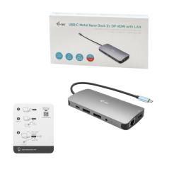 i-tec Metal USB-C Nano 3x Display Docking Station + Power Delivery 100 W - Imagen 4