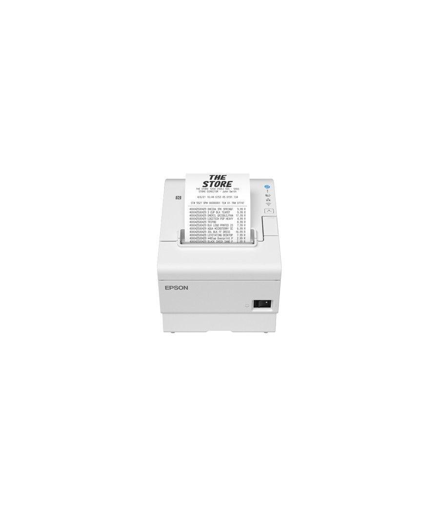 Epson TM-T88VII (131): USB, Ethernet, PoweredUSB, White - Imagen 1