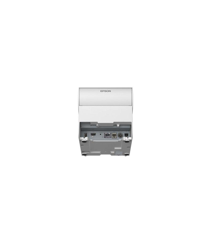 Epson TM-T88VII (131): USB, Ethernet, PoweredUSB, White - Imagen 2