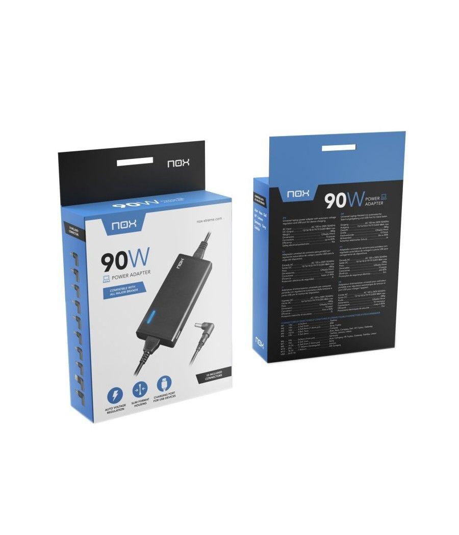 Nox Cargador para portátil 90W USB - Imagen 4