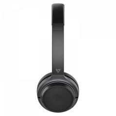 V7 HB600S auricular y casco Auriculares Inalámbrico Diadema Llamadas/Música USB Tipo C Bluetooth Base de carga Negro - Imagen 3