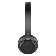 V7 HB600S auricular y casco Auriculares Inalámbrico Diadema Llamadas/Música USB Tipo C Bluetooth Base de carga Negro - Imagen 6
