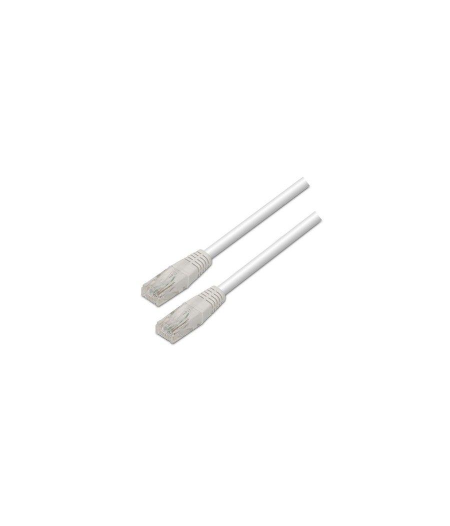 Cable de red rj45 utp aisens a133-0199 cat.5e/ 3m/ blanco - Imagen 1
