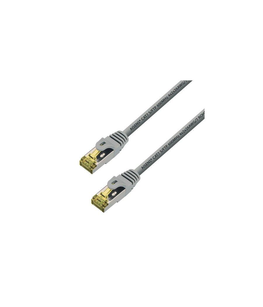 Cable de red rj45 sftp aisens a146-0338 cat.7/ 10m/ gris - Imagen 1