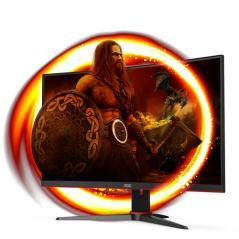 Monitor gaming curvo aoc c27g2ae/bk 27'/ full hd/ multimedia/ negro