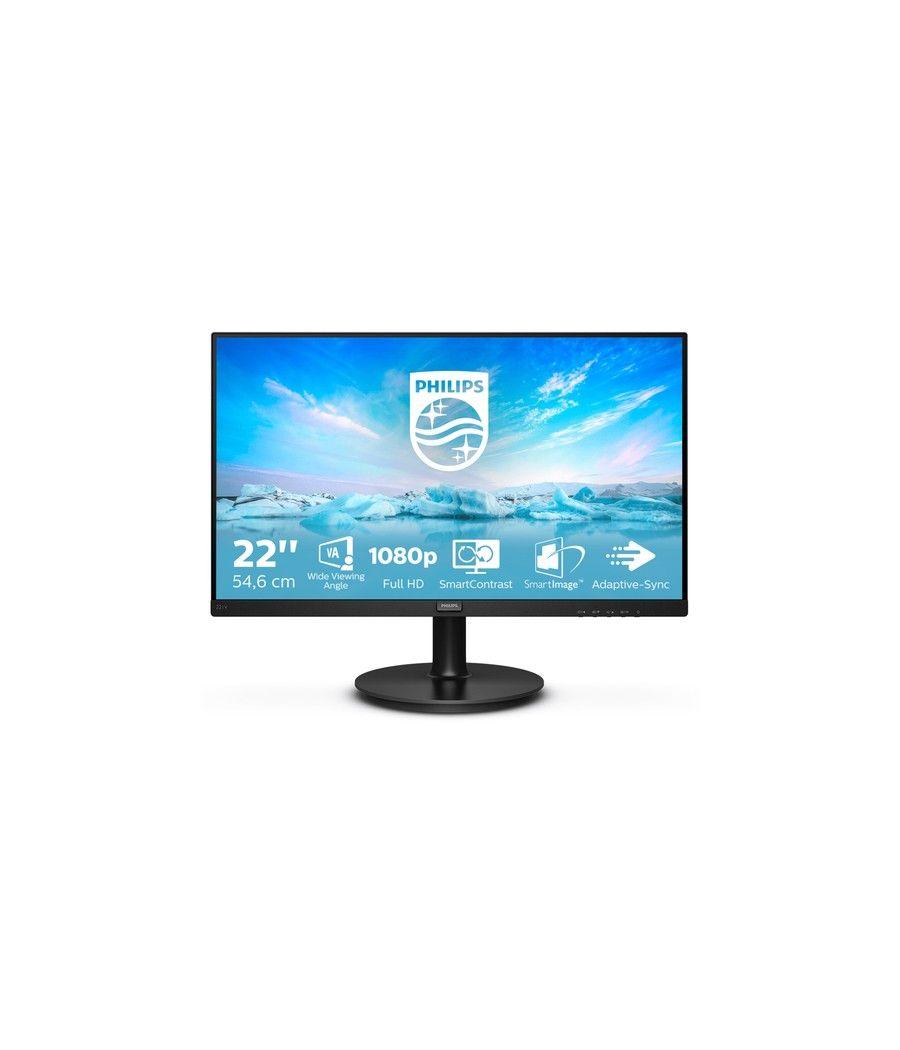 Philips V Line 221V8/00 pantalla para PC 54,6 cm (21.5") 1920 x 1080 Pixeles Full HD LED Negro - Imagen 1
