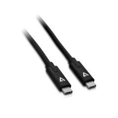 V7 USB a USB-C-C Cable 1m Negro - Imagen 1