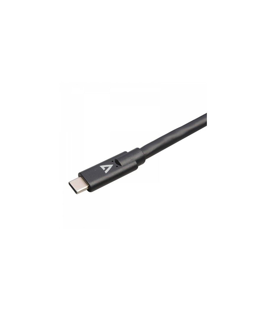 V7 V7USBC10GB-2M cable USB USB 3.2 Gen 2 (3.1 Gen 2) USB C Negro - Imagen 3
