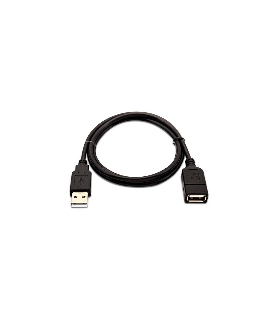 V7 Cable alargador USB M/H de 1 m - Color negro - Imagen 1