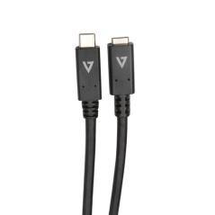V7 V7UC3EXT-2M cable USB USB 3.2 Gen 1 (3.1 Gen 1) USB C Negro - Imagen 1