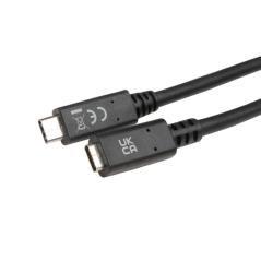 V7 V7UC3EXT-2M cable USB USB 3.2 Gen 1 (3.1 Gen 1) USB C Negro - Imagen 4