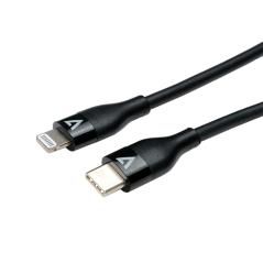 V7 V7USBCLGT-1M cable USB USB 2.0 USB C Lightning Negro - Imagen 5