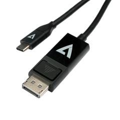 V7 V7UCDP-2M cambiador de género para cable USB Type-C 3.2 Gen 1 DisplayPort Negro - Imagen 2