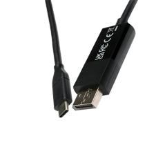 V7 V7UCDP-2M cambiador de género para cable USB Type-C 3.2 Gen 1 DisplayPort Negro - Imagen 3