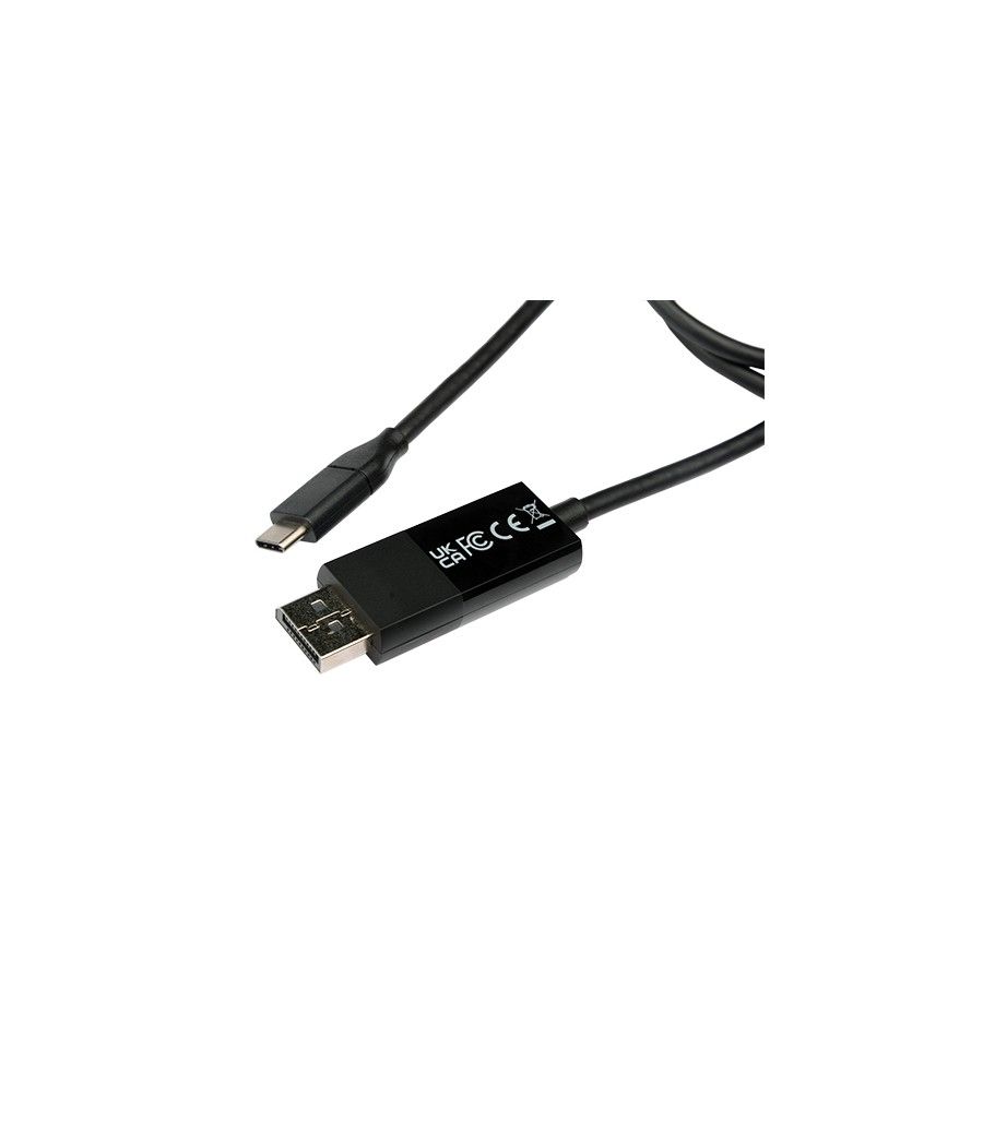 V7 V7UCDP-2M cambiador de género para cable USB Type-C 3.2 Gen 1 DisplayPort Negro - Imagen 5