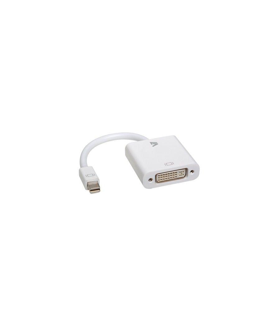 V7 Adattatore video bianco da Mini DisplayPort maschio a DVI-D maschio - Imagen 1