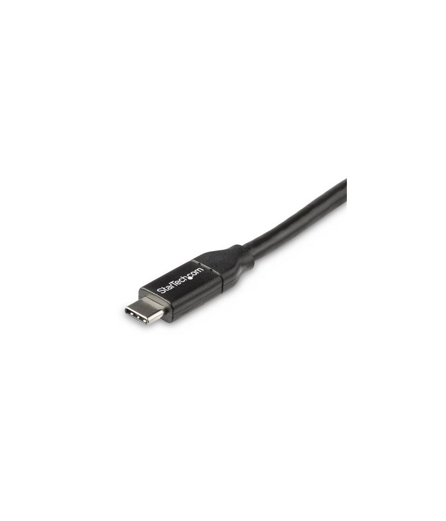 StarTech.com Cable de 50cm USB-C a USB-C con capacidad para Entrega de Alimentación de 5A - USB TipoC - Cable de Carga USBC - US