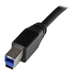 StarTech.com Cable Activo USB 3.0 SuperSpeed de 5 metros - A Macho a B Macho - Imagen 3