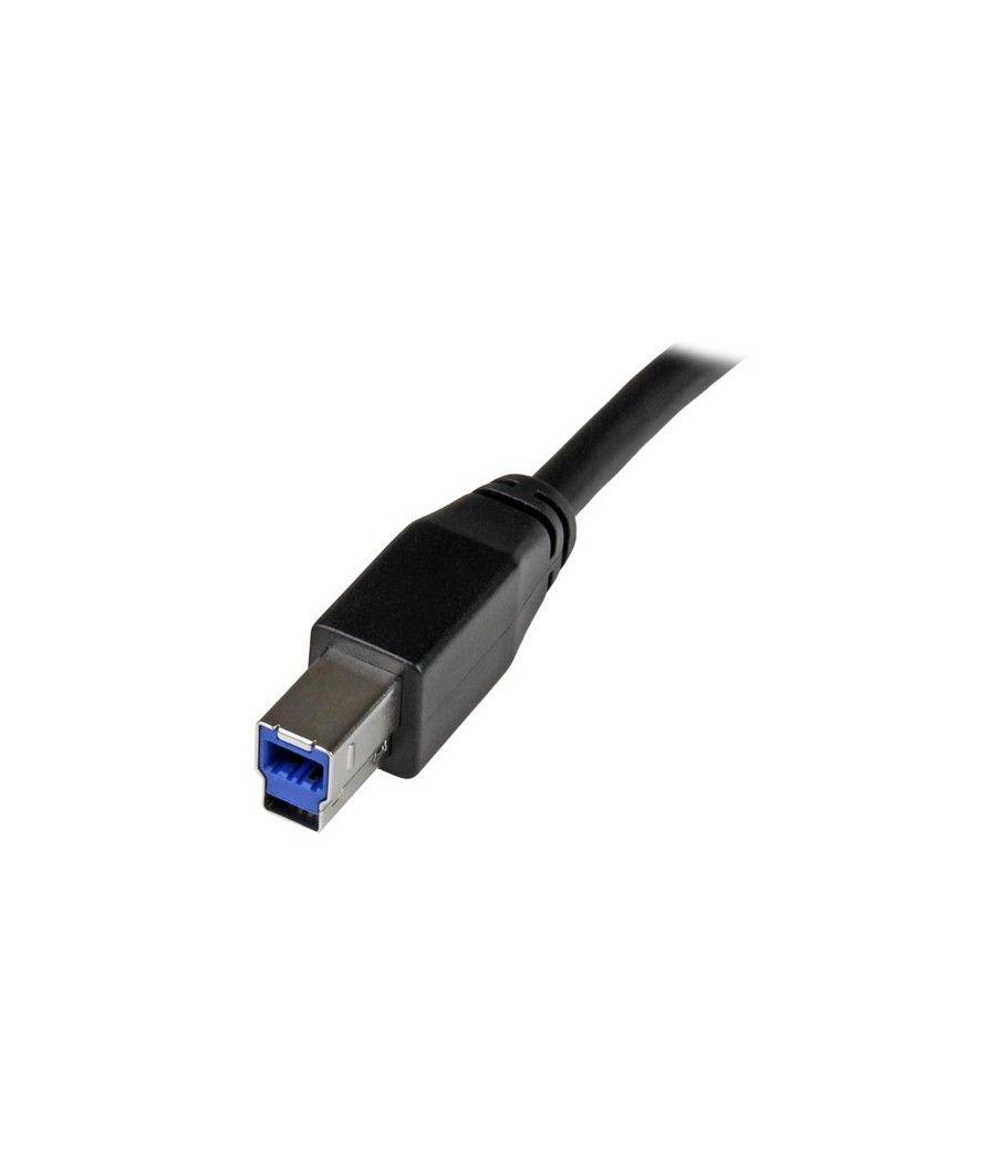 StarTech.com Cable Activo USB 3.0 SuperSpeed de 10 metros - A Macho a B Macho - Imagen 3