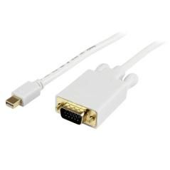 StarTech.com Cable de 1,8m de Vídeo Adaptador Conversor Activo Mini DisplayPort a VGA - 1080p - Blanco - Imagen 1
