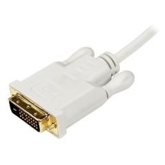 StarTech.com Cable de 91cm Adaptador de Vídeo Mini DisplayPort a DVI-D - Conversor Pasivo - 1920x1200 - Blanco