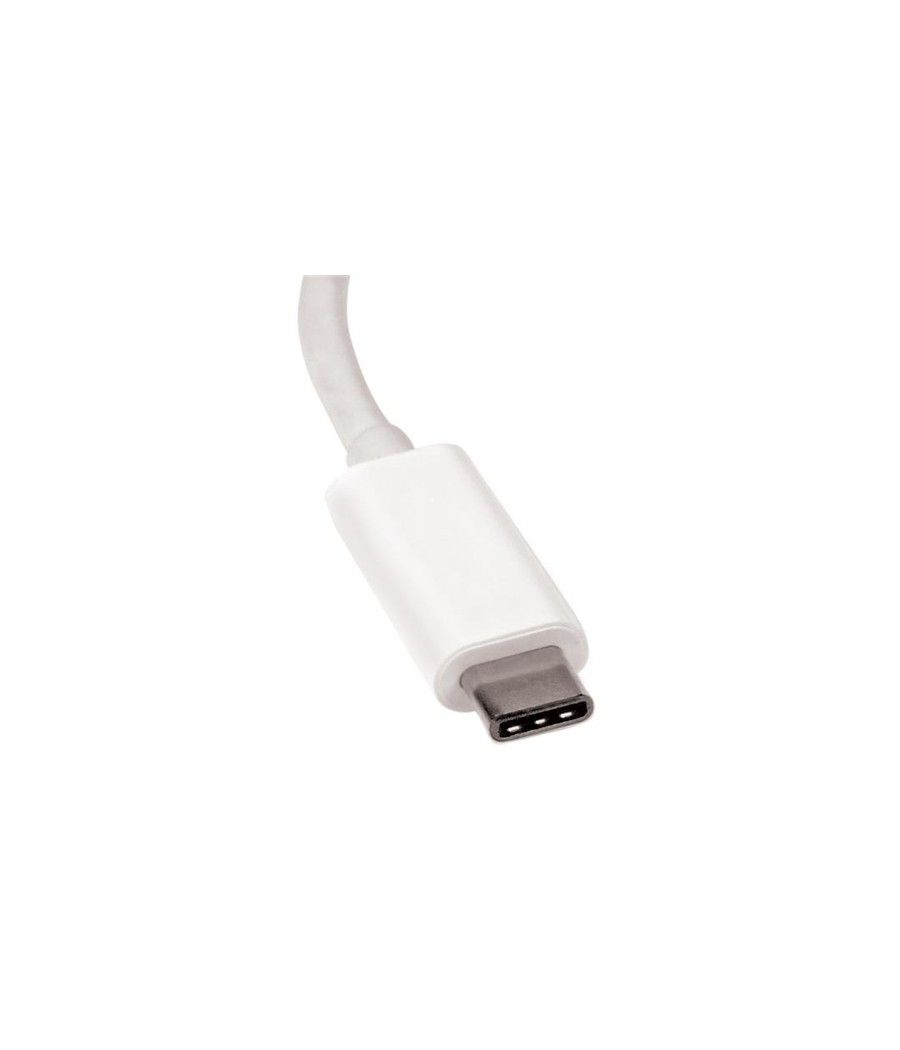 StarTech.com Adaptador Gráfico Externo USB-C a DisplayPort - Conversor de Vídeo Type-C a DP 4K 60Hz - Blanco - Imagen 3