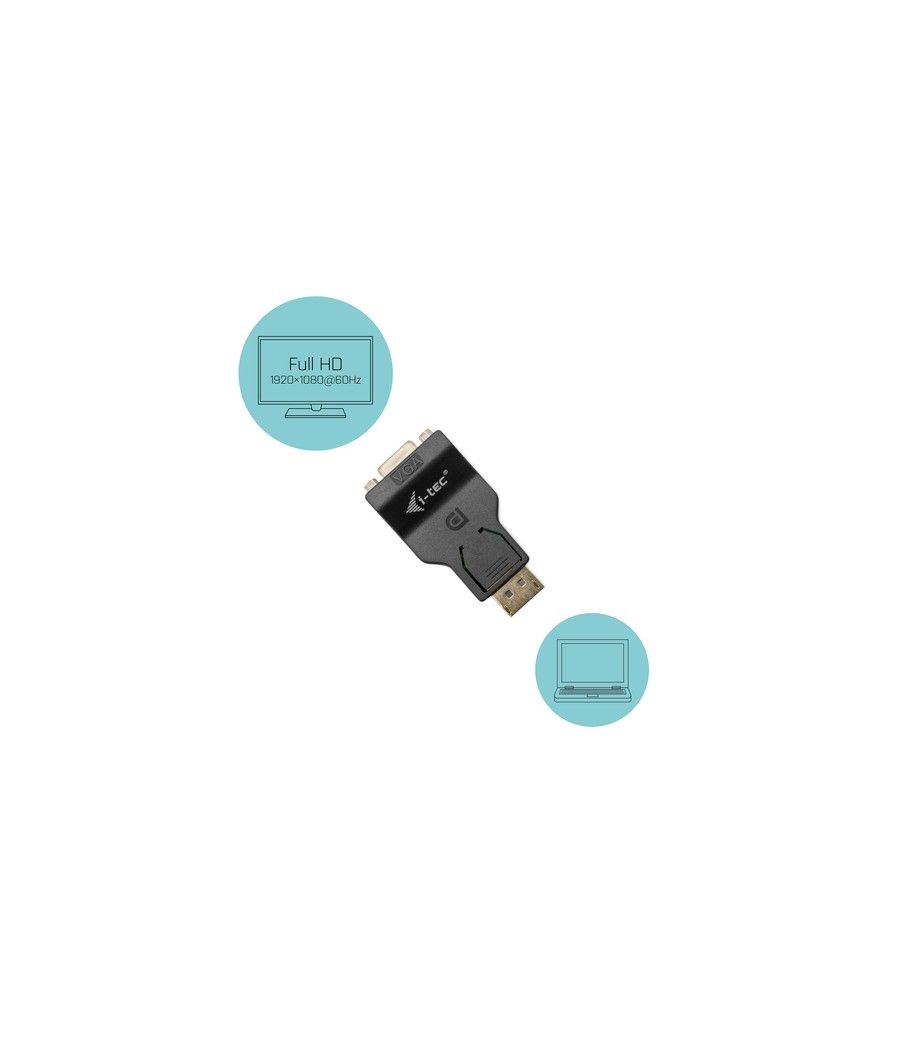 i-tec DisplayPort to VGA Adapter - Imagen 3