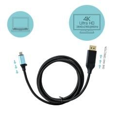i-tec USB-C DisplayPort Cable Adapter 4K / 60 Hz 200cm - Imagen 4