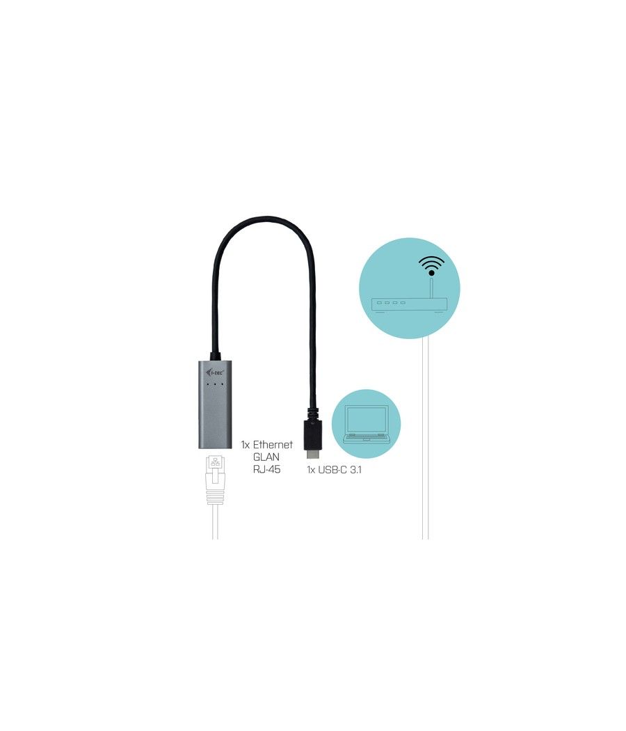 i-tec Metal USB-C Gigabit Ethernet Adapter - Imagen 6