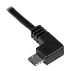 StarTech.com Cable de 0,5m Micro USB Acodado a la Izquierda para Carga y Sincronización de Smartphones o Tablets - Imagen 3