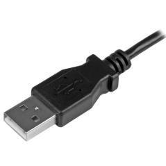 StarTech.com Cable de 0,5m Micro USB Acodado a la Izquierda para Carga y Sincronización de Smartphones o Tablets - Imagen 4