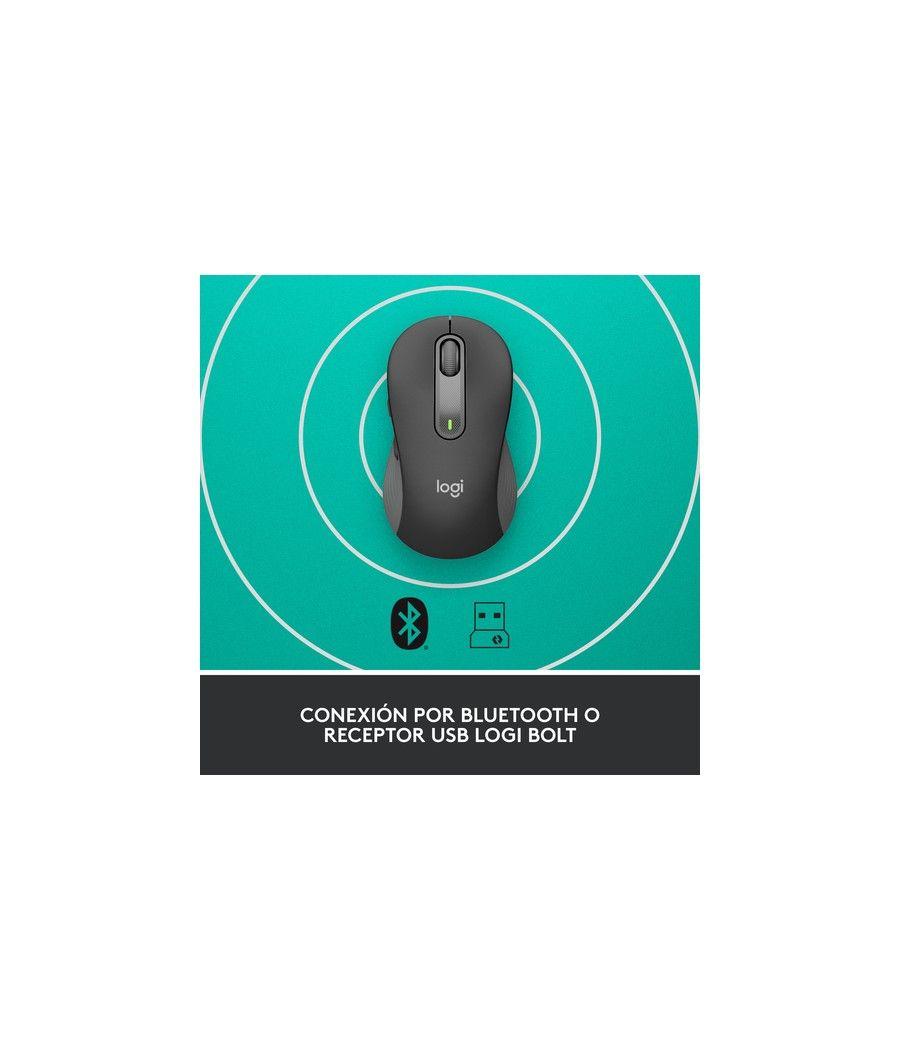 Logitech Signature M650 ratón mano derecha RF inalámbrica + Bluetooth Óptico 2000 DPI - Imagen 4