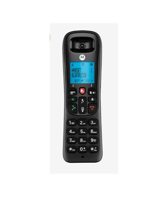 Motorola CD4001 Teléfono DECT Identificador de llamadas Negro - Imagen 1