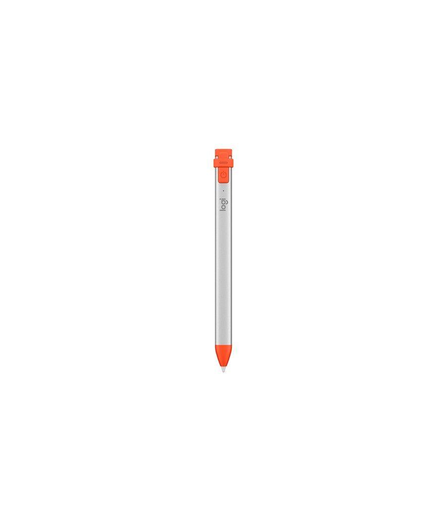 Lápiz inalámbrico logitech crayon para ipad/ naranja - Imagen 1