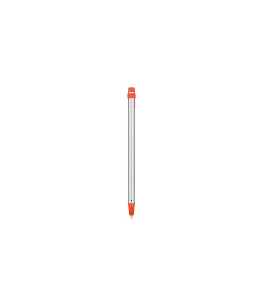 Lápiz inalámbrico logitech crayon para ipad/ naranja - Imagen 2