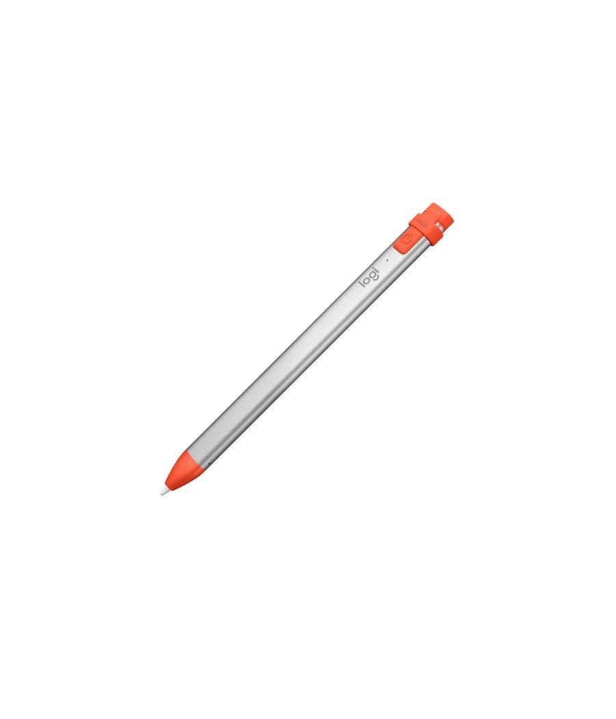 Lápiz inalámbrico logitech crayon para ipad/ naranja - Imagen 4
