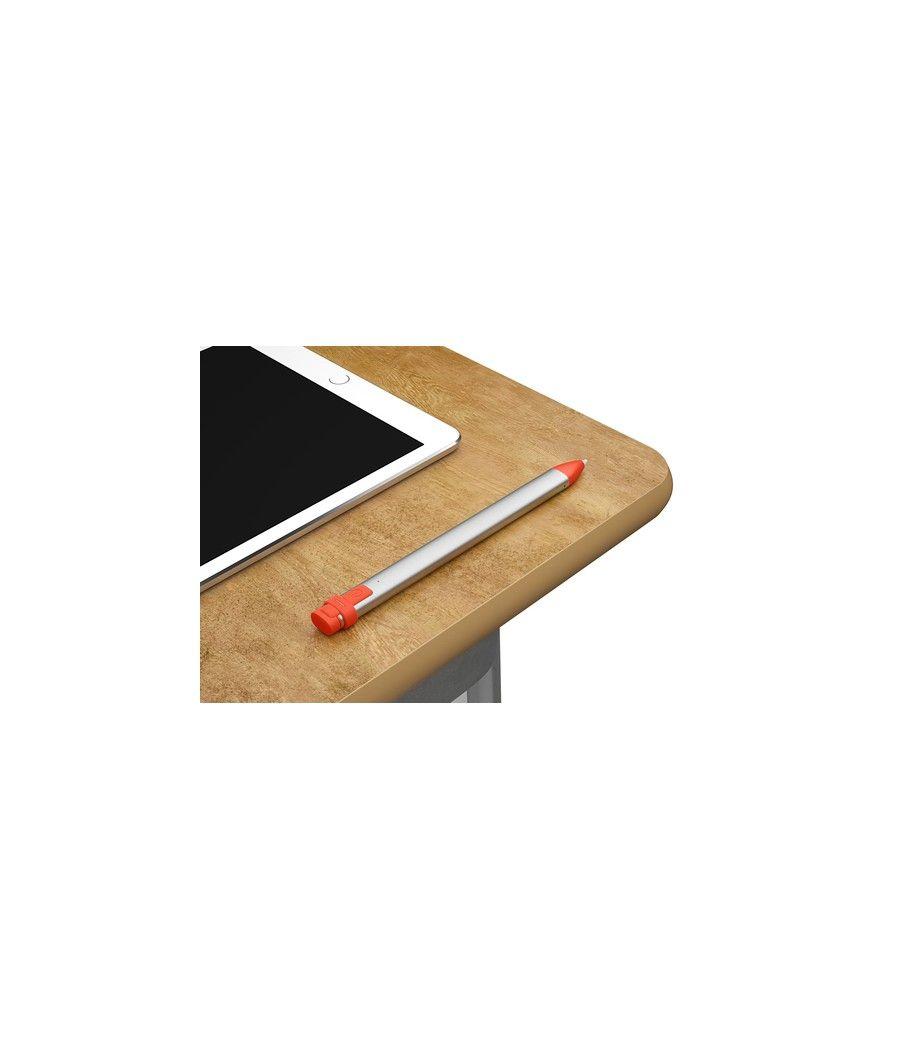 Lápiz inalámbrico logitech crayon para ipad/ naranja - Imagen 9